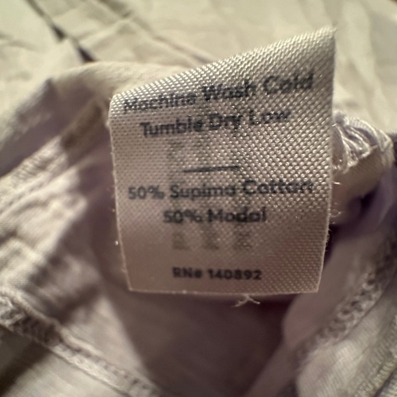 Marine Layer Soft Gray V-Neck Tee - Picture 6 of 10